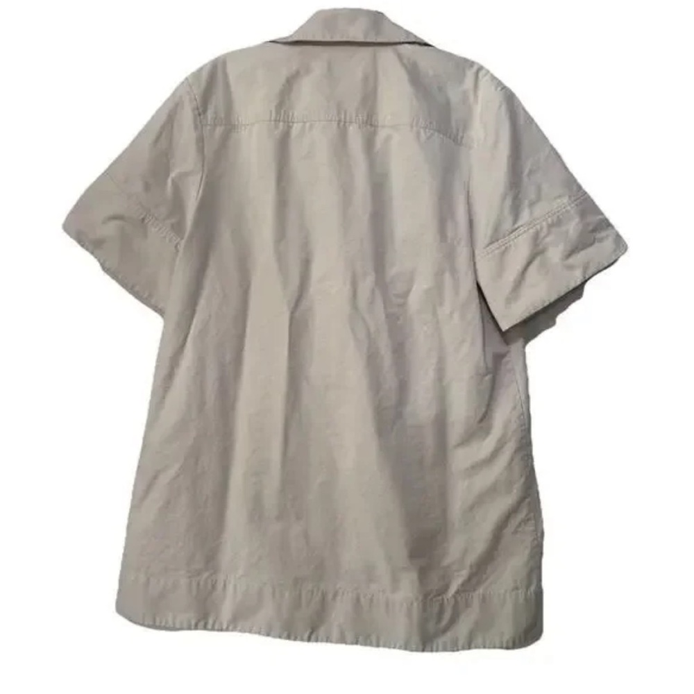 Tuckernuck Cream Collared Short-Sleeve Mini Shift Dress - Picture 3 of 5